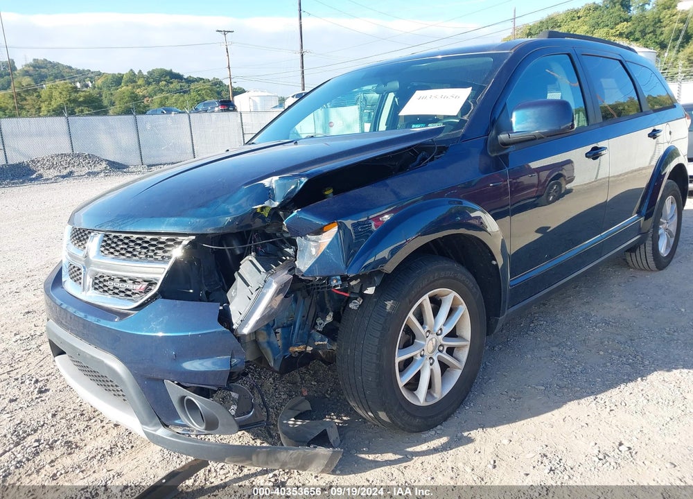 2014 DODGE JOURNEY SXT VIN: 3C4PDDBG5ET251403