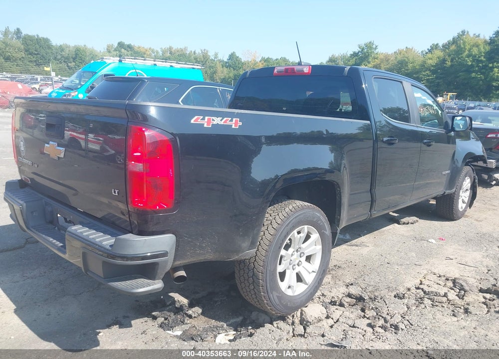2018 CHEVROLET COLORADO LT VIN: 1GCGTCEN4J1163161