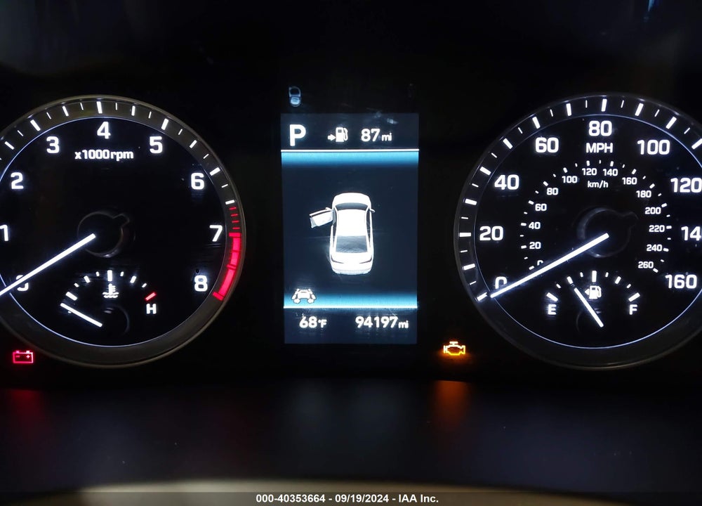 2019 HYUNDAI SONATA SEL VIN: 5NPE34AF4KH763605