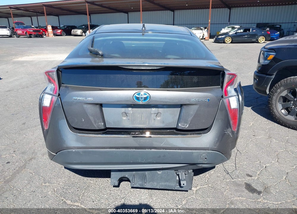 2016 TOYOTA PRIUS THREE VIN: JTDKARFU8G3519519