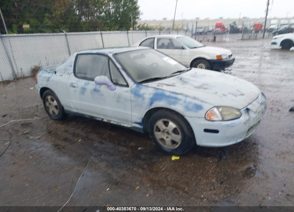 1993 HONDA CIVIC DEL SOL SI VIN: JHMEH6269PS005004