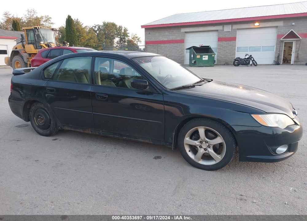 2008 SUBARU LEGACY 2.5I LIMITED VIN: 4S3BL626187209514