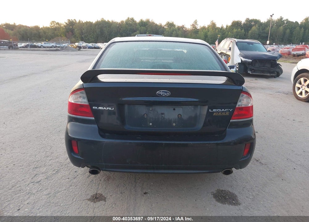 2008 SUBARU LEGACY 2.5I LIMITED VIN: 4S3BL626187209514