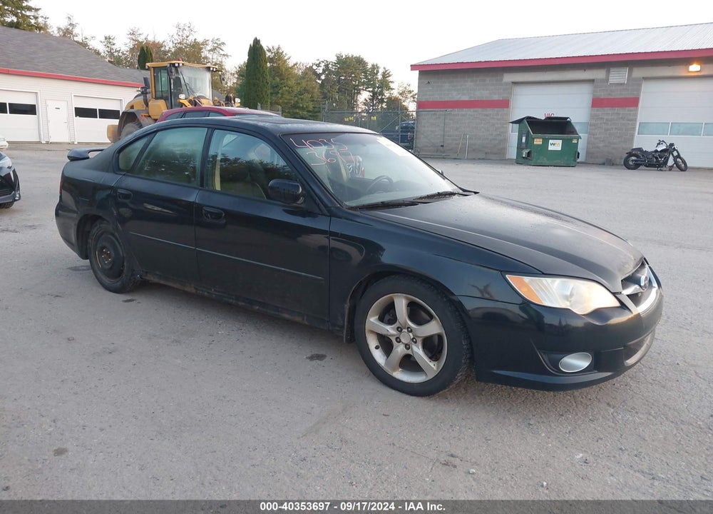 2008 SUBARU LEGACY 2.5I LIMITED VIN: 4S3BL626187209514