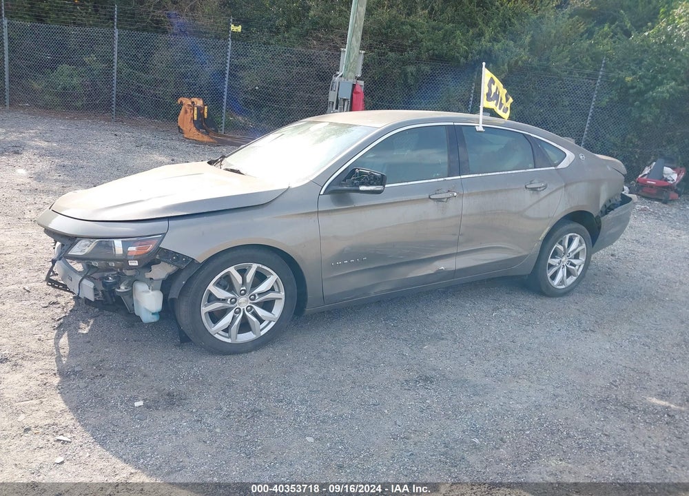 2018 CHEVY IMPALA VIN: 2G1105S3XJ9150058