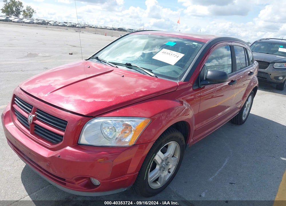 2007 DODGE CALIBER SXT VIN: 1B3HB48B67D590428