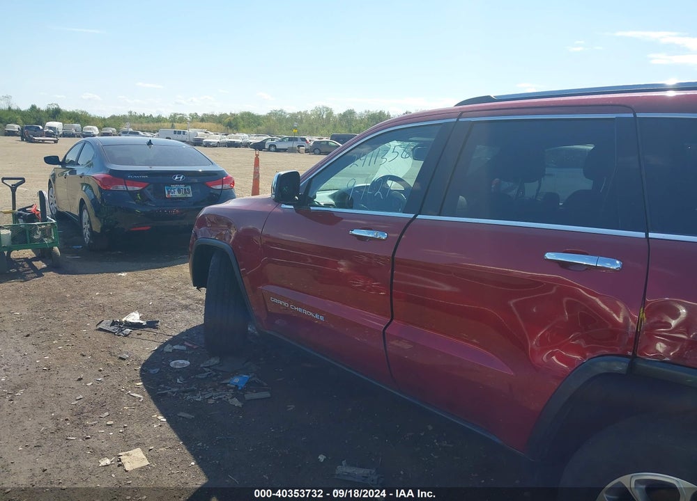 2015 JEEP GRAND CHEROKEE LIMITED VIN: 1C4RJFBG7FC610986