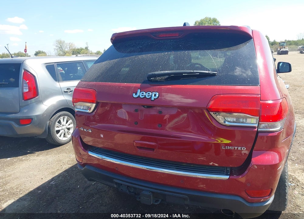 2015 JEEP GRAND CHEROKEE LIMITED VIN: 1C4RJFBG7FC610986