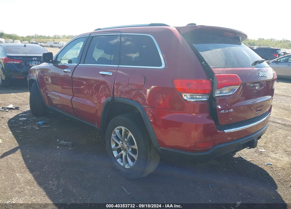 2015 JEEP GRAND CHEROKEE LIMITED VIN: 1C4RJFBG7FC610986
