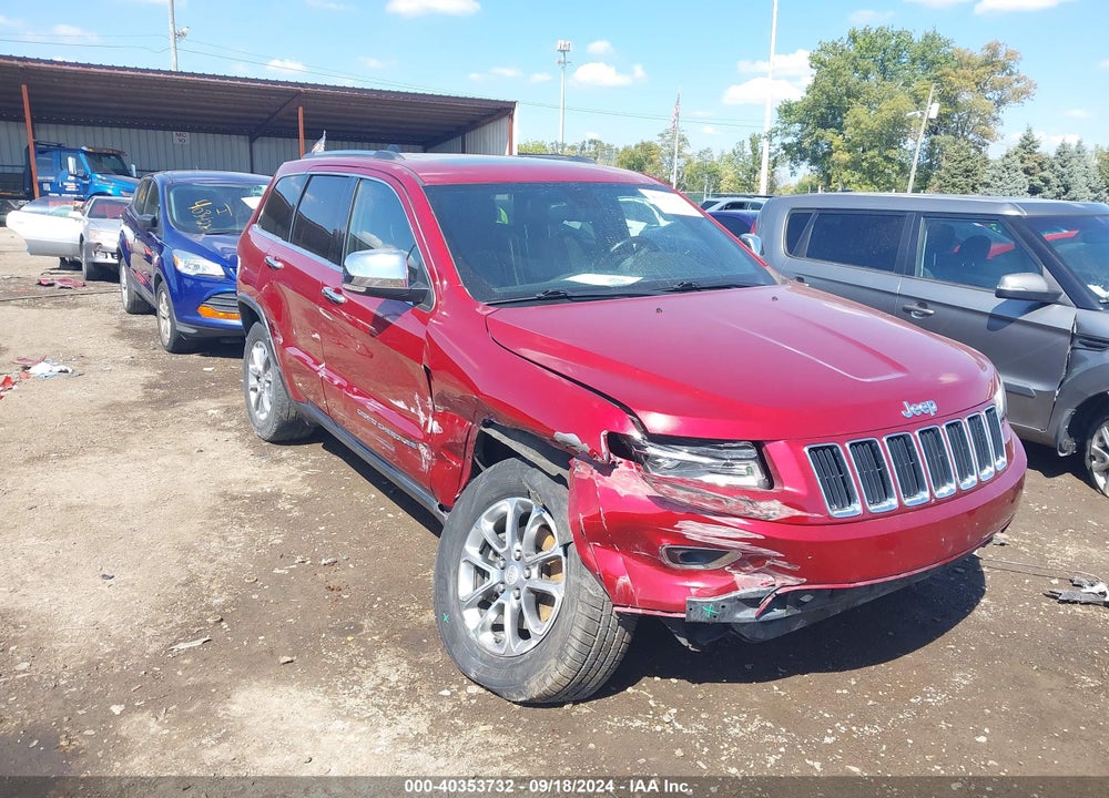 2015 JEEP GRAND CHEROKEE LIMITED VIN: 1C4RJFBG7FC610986