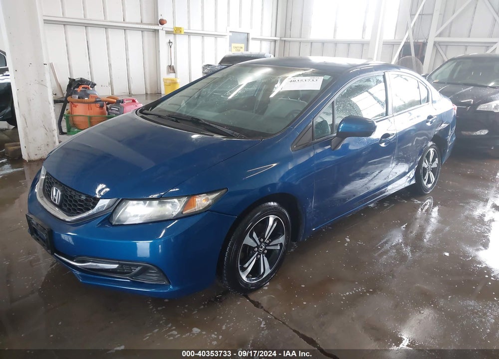 2014 HONDA CIVIC LX VIN: 19XFB2F54EE079867