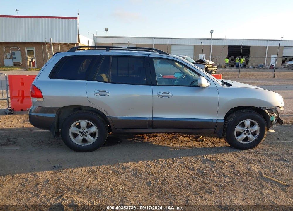 2006 HYUNDAI SANTA FE GLS VIN: KM8SC13D56U032878