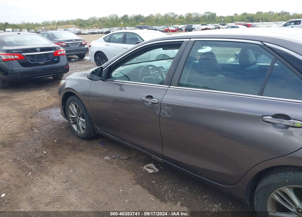 2016 TOYOTA CAMRY SE VIN: 4T1BF1FKXGU194377