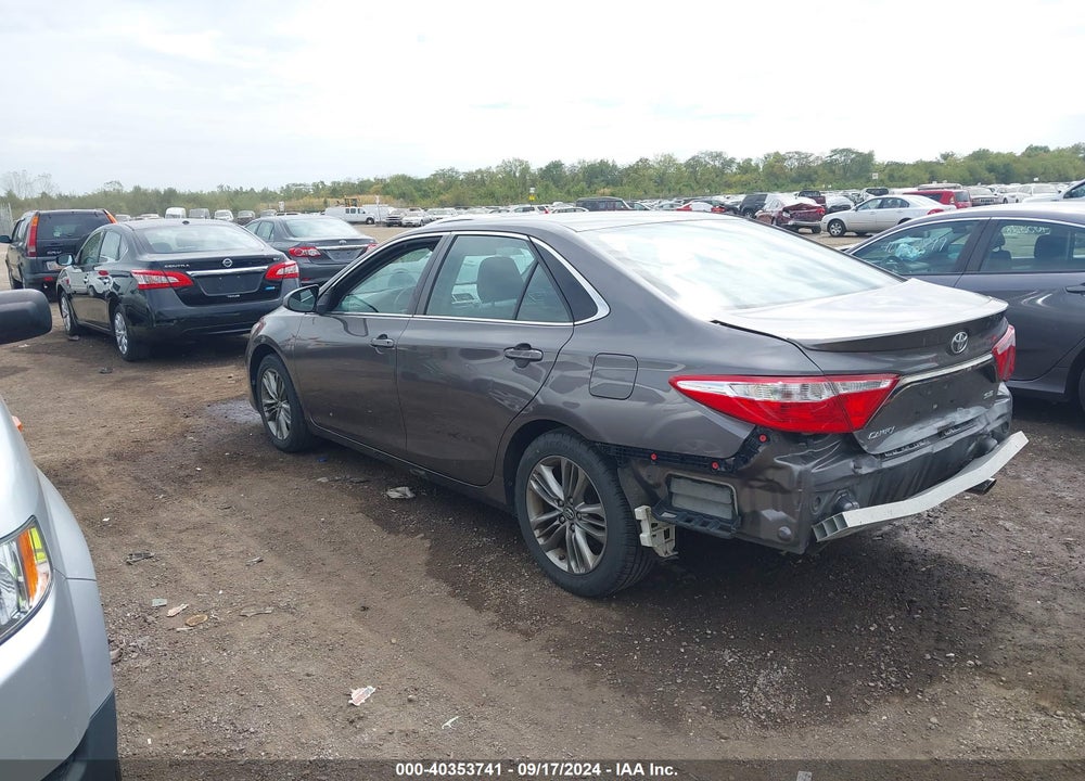 2016 TOYOTA CAMRY SE VIN: 4T1BF1FKXGU194377
