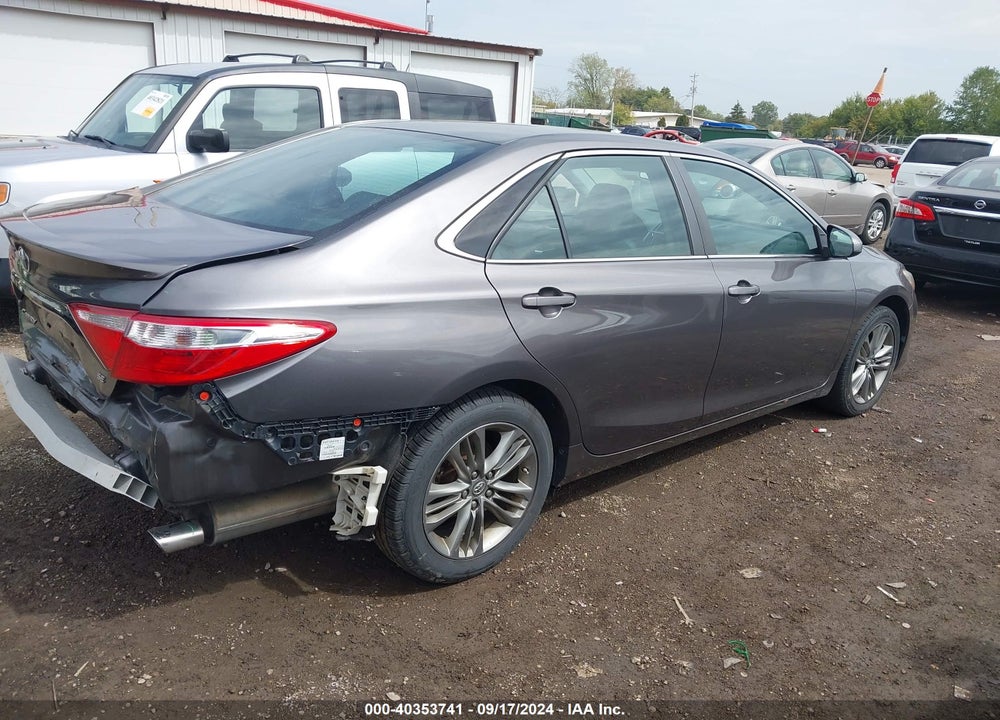 2016 TOYOTA CAMRY SE VIN: 4T1BF1FKXGU194377