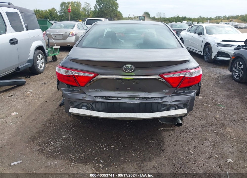 2016 TOYOTA CAMRY SE VIN: 4T1BF1FKXGU194377