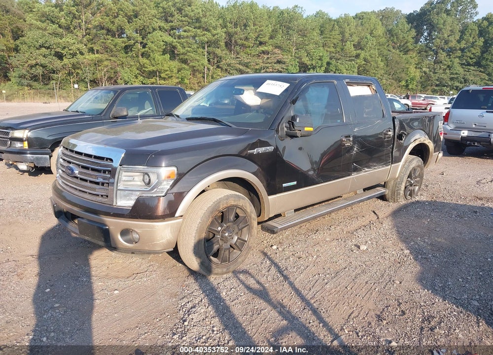 2013 FORD F-150 LARIAT VIN: 1FTFW1CT6DFA50280