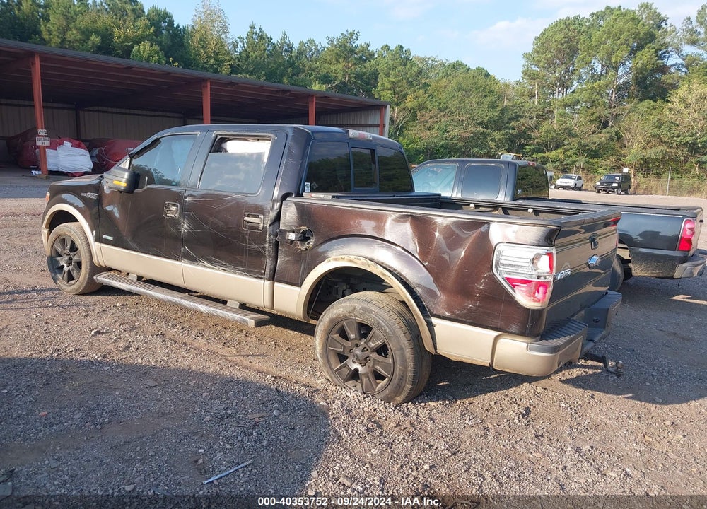 2013 FORD F-150 LARIAT VIN: 1FTFW1CT6DFA50280
