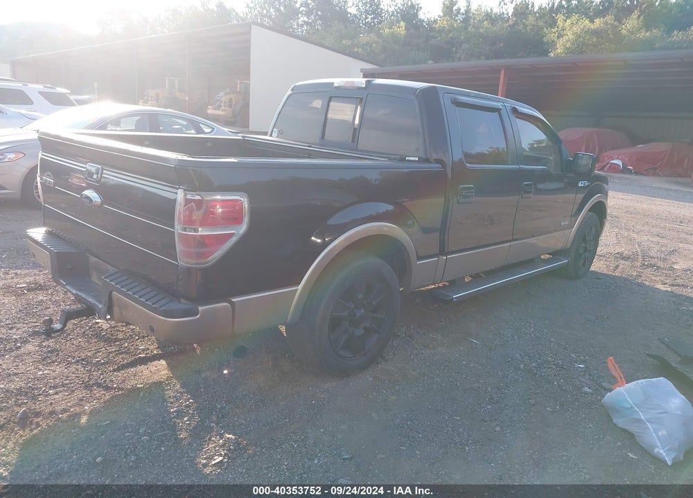 2013 FORD F-150 LARIAT VIN: 1FTFW1CT6DFA50280