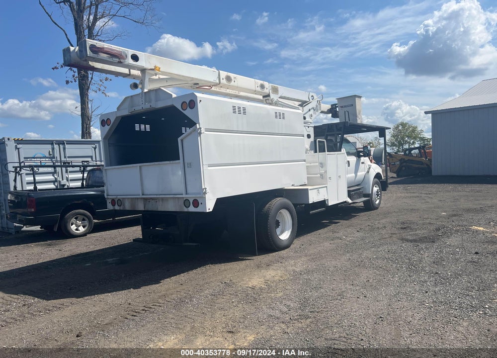 2015 FORD F750 BUCKET SUPER DUTY VIN: 3FRXF7FJ8FV720557
