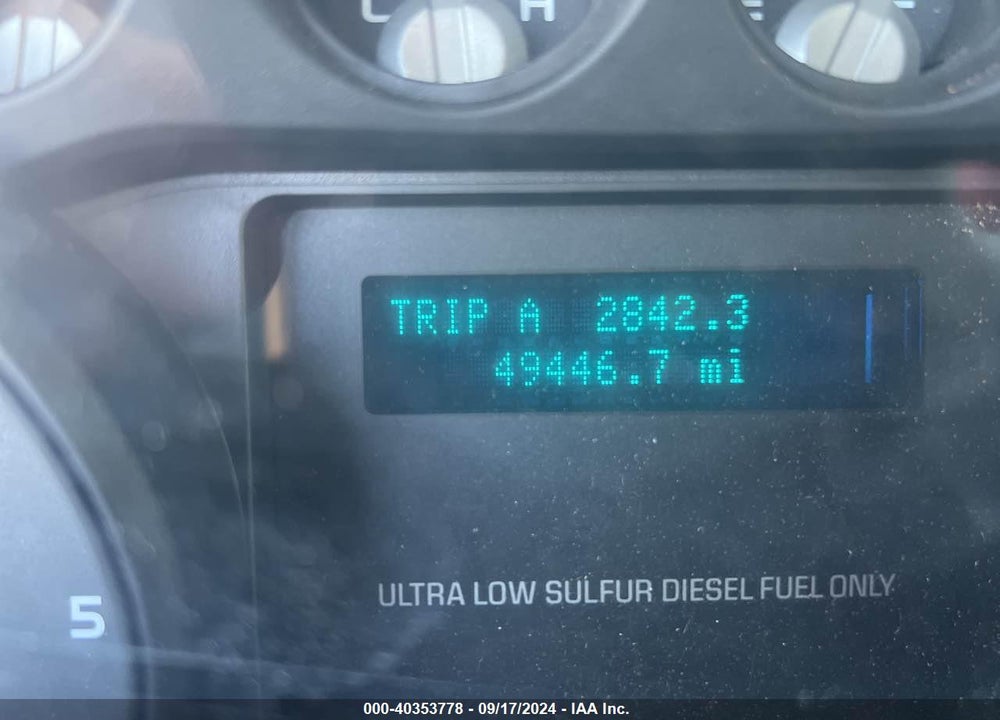 2015 FORD F750 BUCKET SUPER DUTY VIN: 3FRXF7FJ8FV720557
