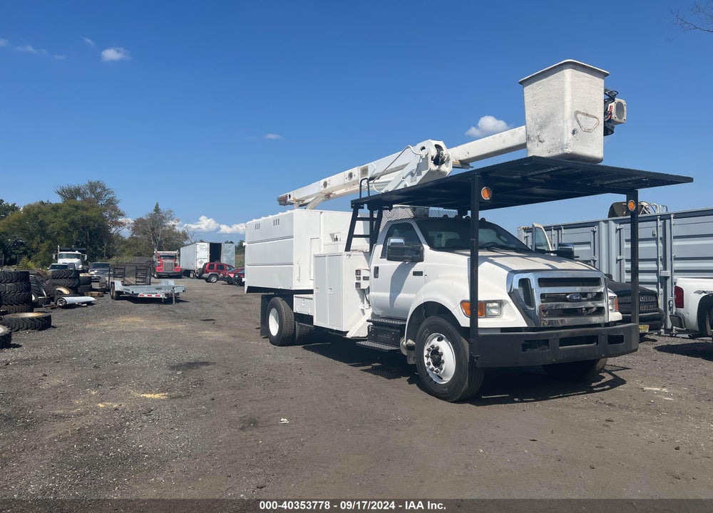 2015 FORD F750 BUCKET SUPER DUTY VIN: 3FRXF7FJ8FV720557