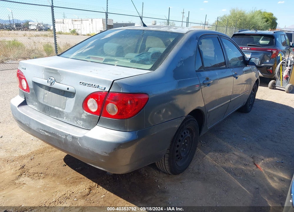 2006 TOYOTA COROLLA LE VIN: 1NXBR30E76Z601138