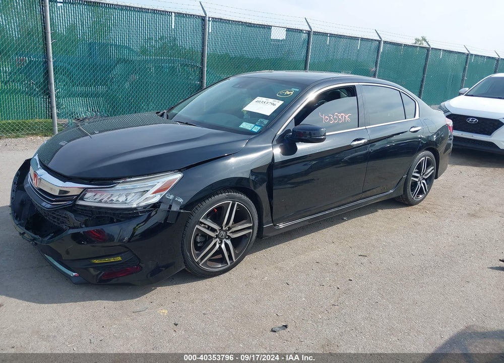 2016 HONDA ACCORD TOURING VIN: 1HGCR3F96GA035559