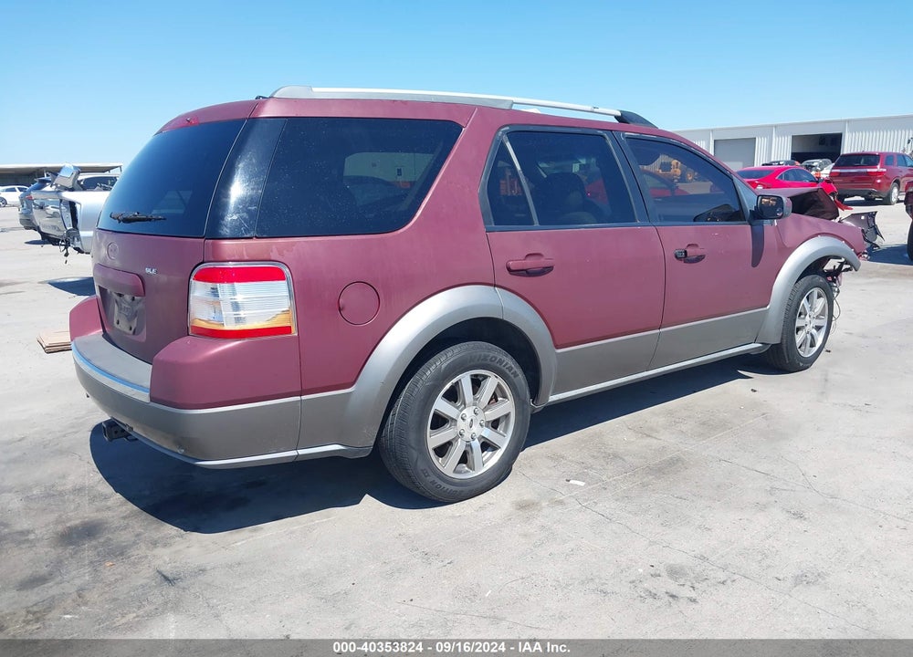 2008 FORD TAURUS X SEL VIN: 1FMDK02W18GA30815