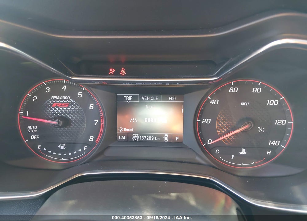 2021 CHEVROLET TRAILBLAZER AWD RS VIN: KL79MUSLXMB076777