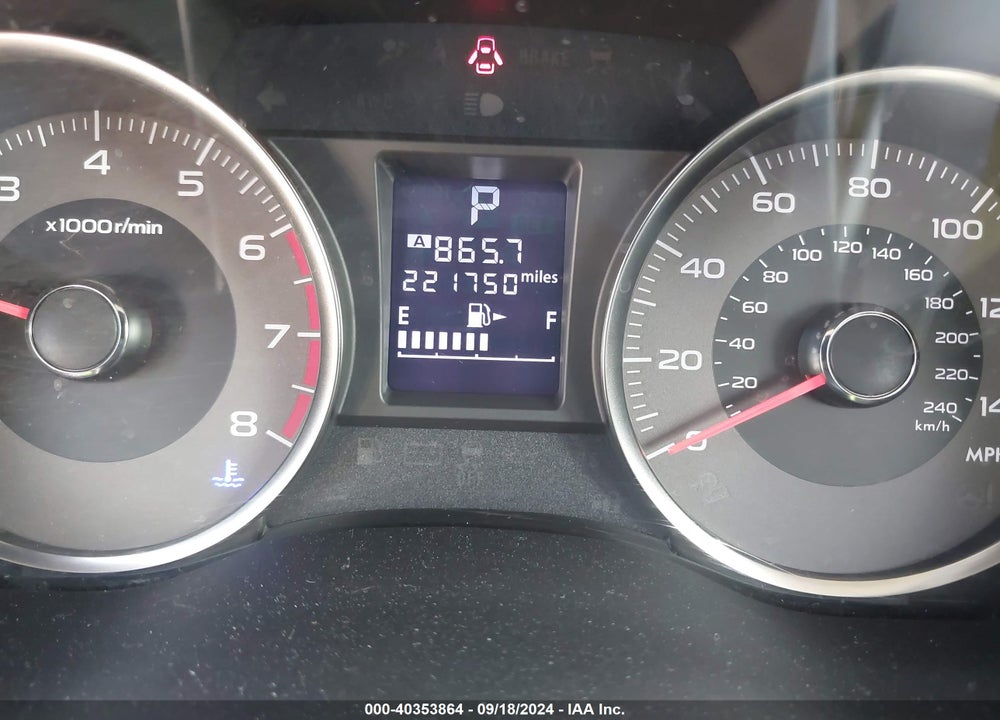 2014 SUBARU FORESTER 2.5I LIMITED VIN: JF2SJAHC0EH476477