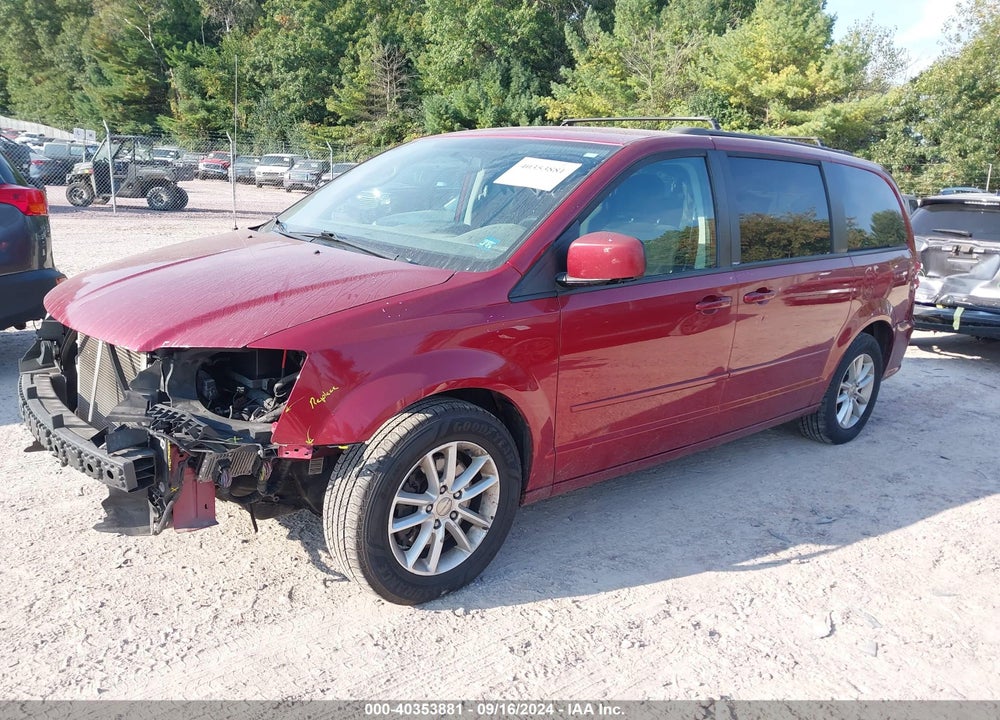 2014 DODGE GRAND CARAVAN SXT VIN: 2C4RDGCG6ER349271