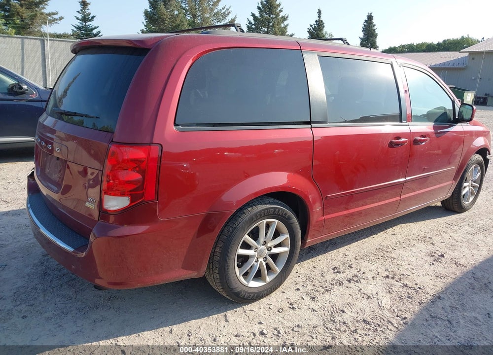 2014 DODGE GRAND CARAVAN SXT VIN: 2C4RDGCG6ER349271