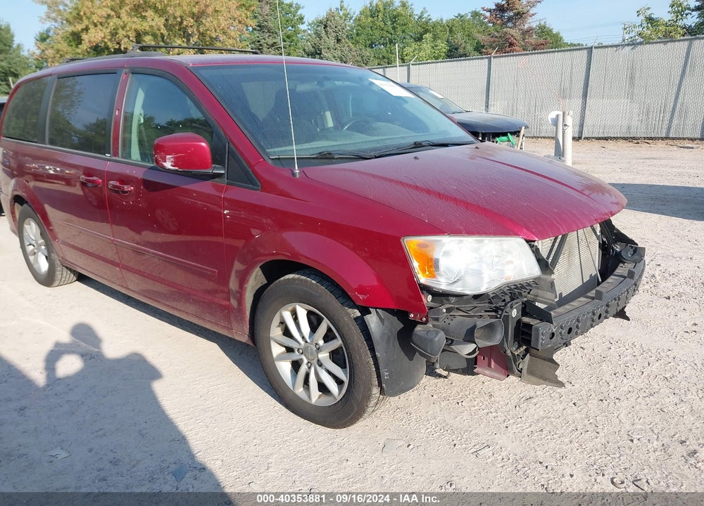 2014 DODGE GRAND CARAVAN SXT VIN: 2C4RDGCG6ER349271
