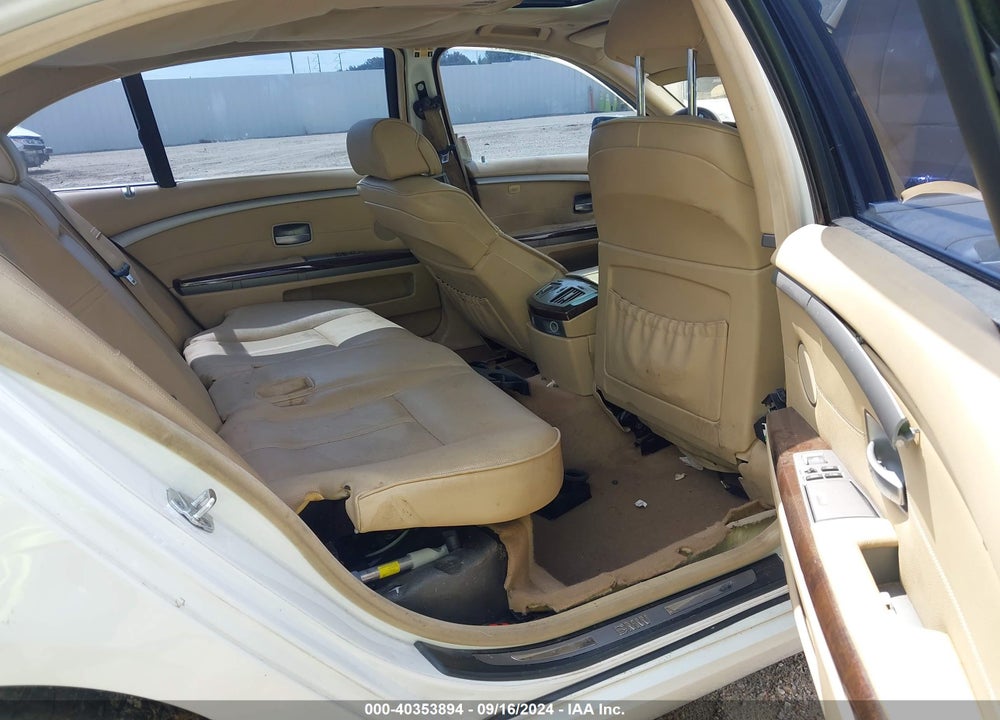 2006 BMW 750LI VIN: WBAHN83516DT30271