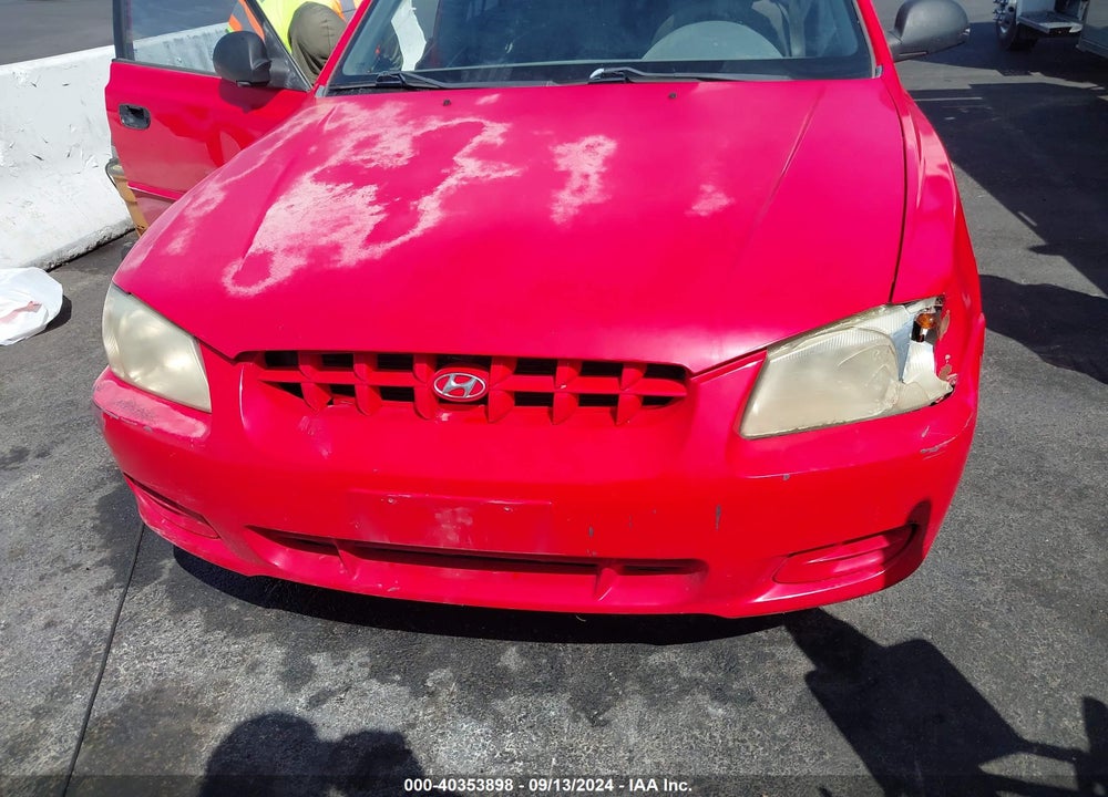 2002 HYUNDAI ACCENT GL VIN: KMHCG45C72U395305