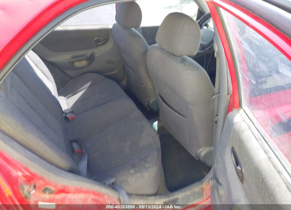 2002 HYUNDAI ACCENT GL VIN: KMHCG45C72U395305