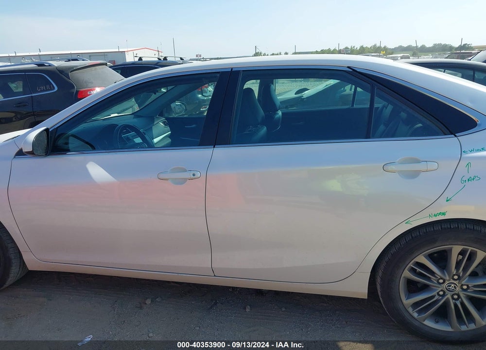 2016 TOYOTA CAMRY SE VIN: 4T1BF1FKXGU132560