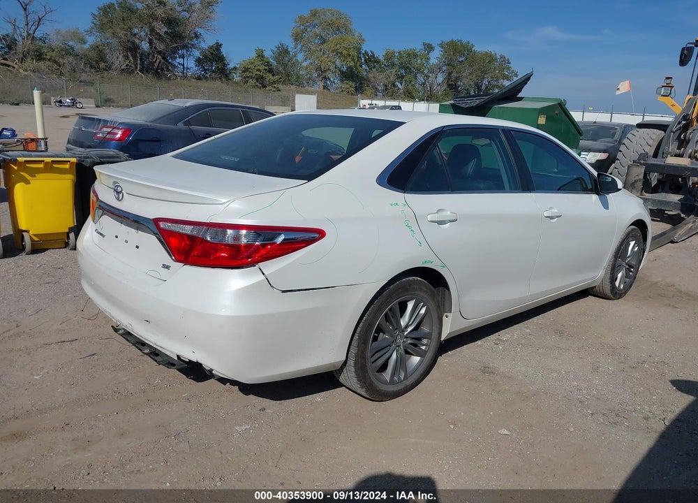 2016 TOYOTA CAMRY SE VIN: 4T1BF1FKXGU132560