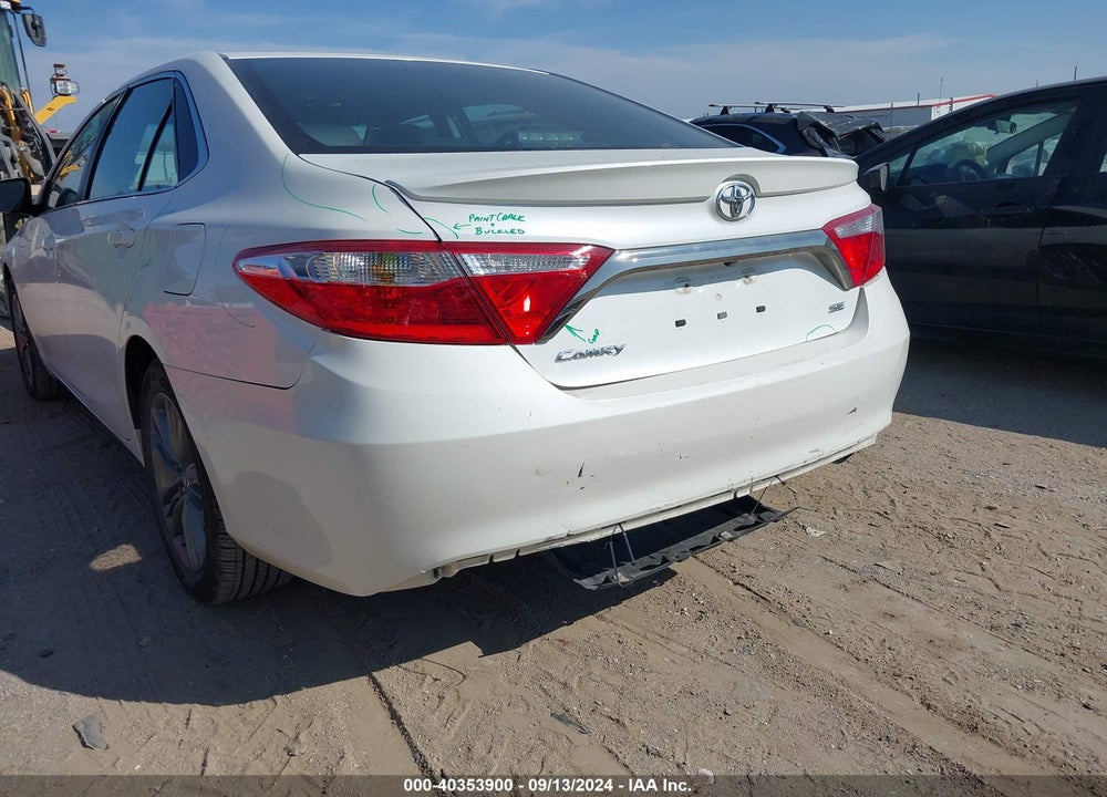 2016 TOYOTA CAMRY SE VIN: 4T1BF1FKXGU132560
