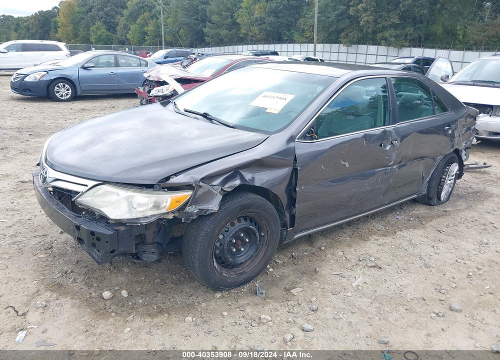 2014 TOYOTA CAMRY LE VIN: 4T1BF1FK2EU426662
