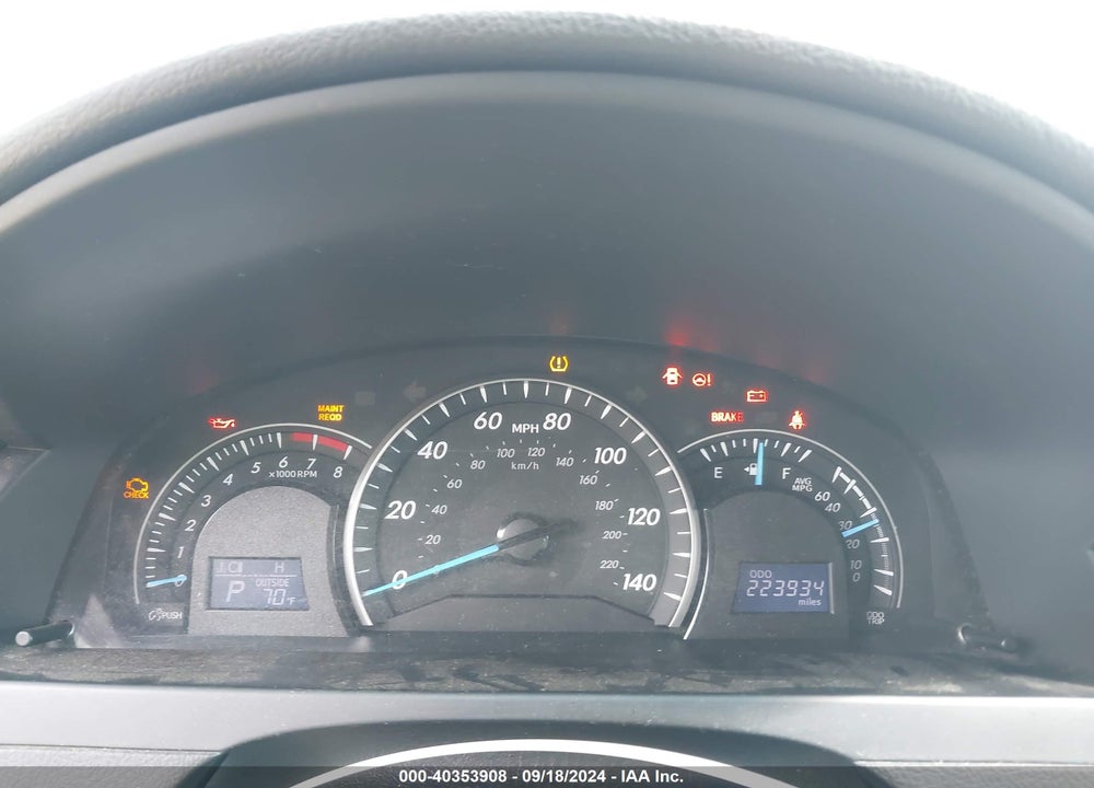2014 TOYOTA CAMRY LE VIN: 4T1BF1FK2EU426662