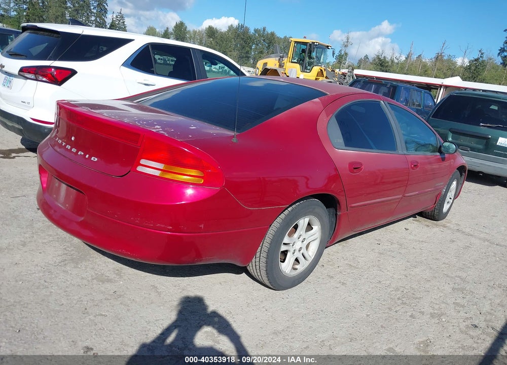 2000 DODGE INTREPID ES VIN: 2B3HD56J8YH217051