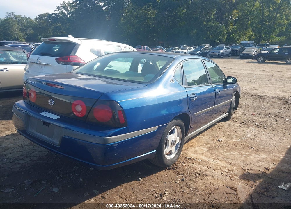 2004 CHEVROLET IMPALA VIN: 2G1WF52E449272828