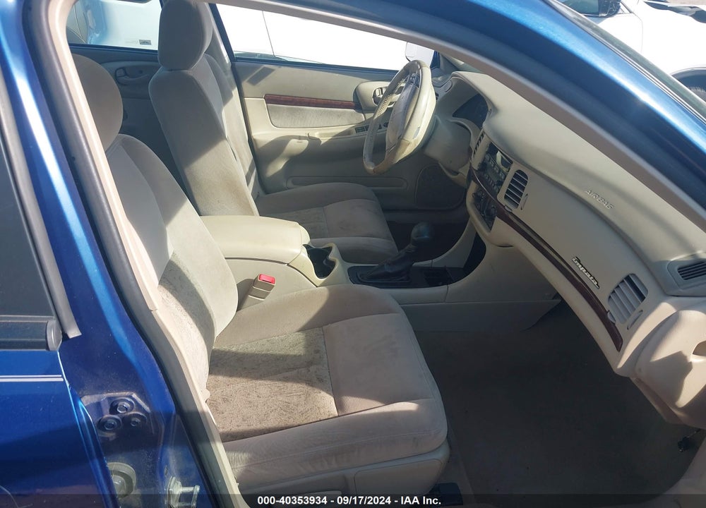 2004 CHEVROLET IMPALA VIN: 2G1WF52E449272828