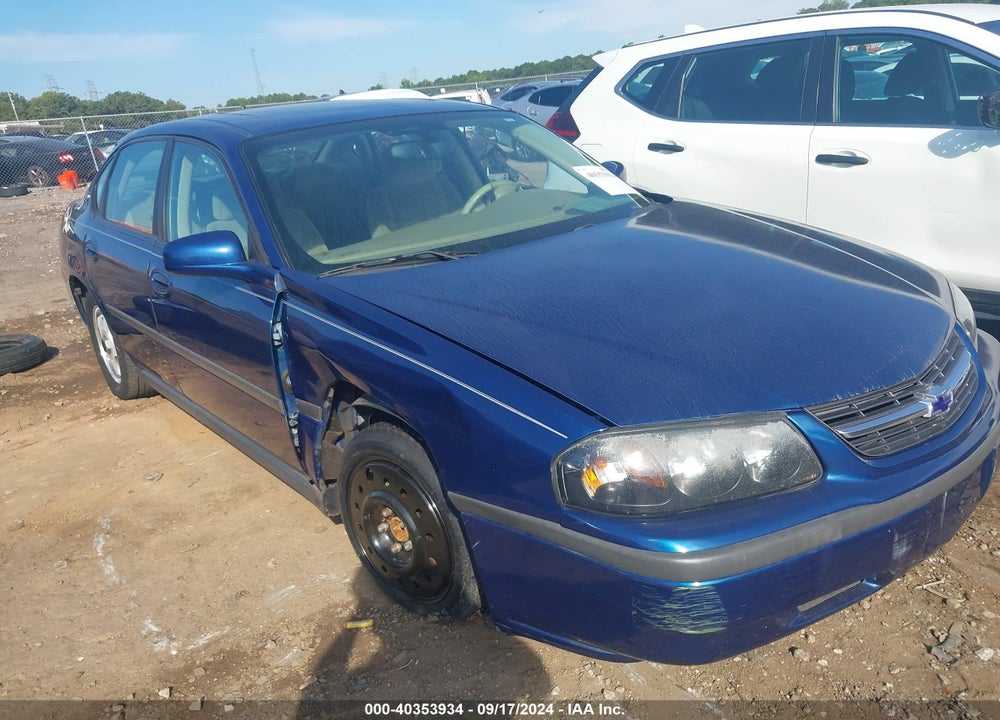 2004 CHEVROLET IMPALA VIN: 2G1WF52E449272828