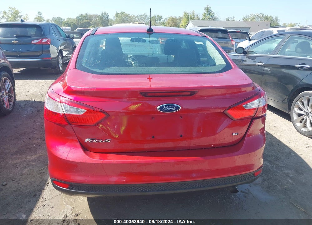 2012 FORD FOCUS SE VIN: 1FAHP3F29CL283726