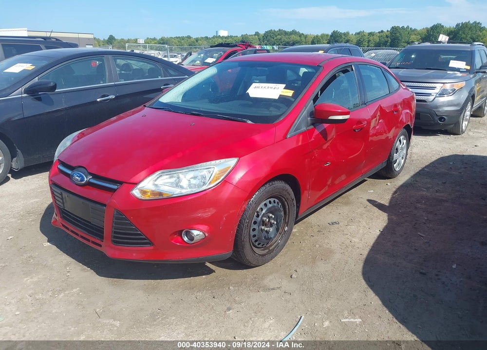 2012 FORD FOCUS SE VIN: 1FAHP3F29CL283726