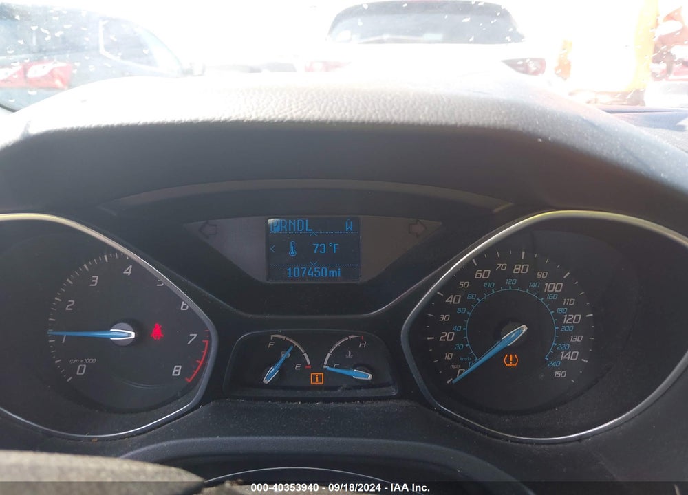 2012 FORD FOCUS SE VIN: 1FAHP3F29CL283726