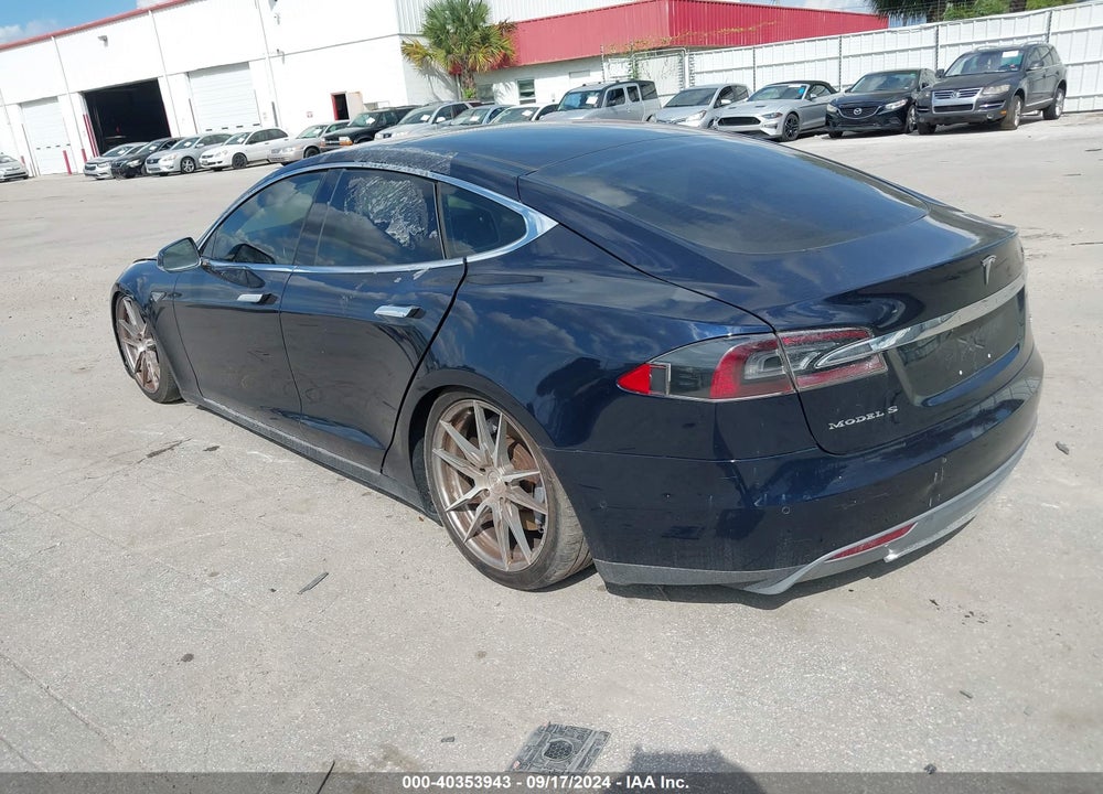 2014 TESLA MODEL S P85 VIN: 5YJSA1H19EFP56783